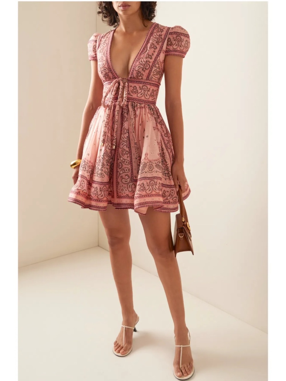 Zimmermann Matchmaker Structured Mini Dress